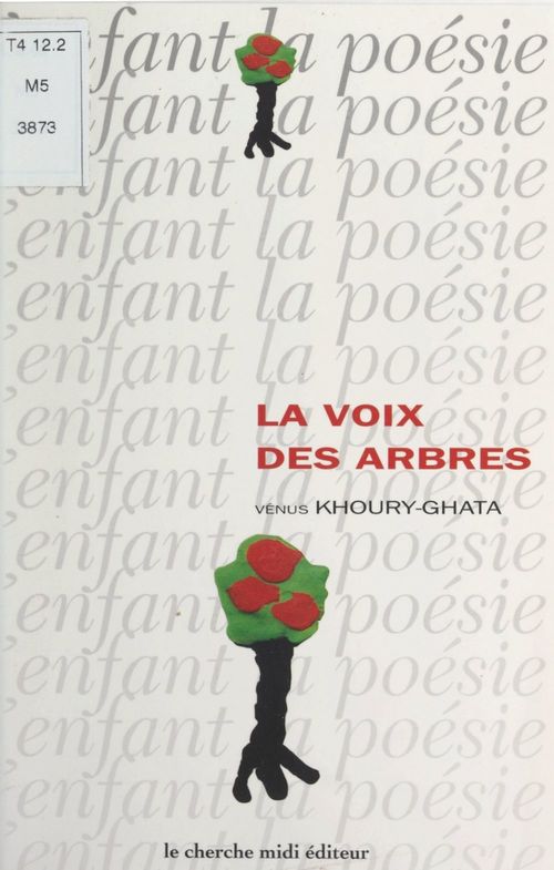Couverture ebook de La voix des arbres, de Vénus Khoury-Ghata