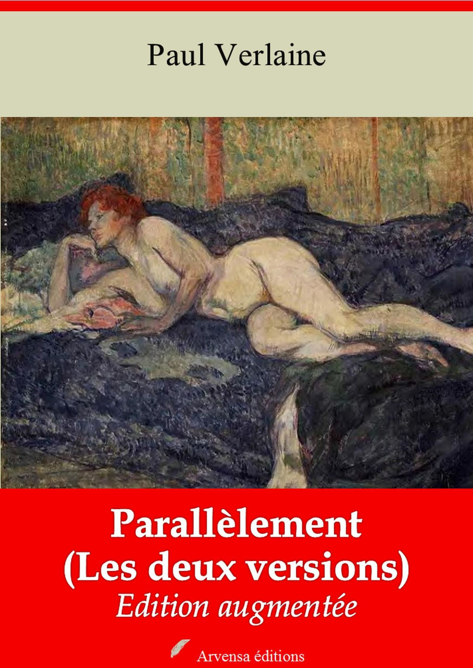 Couverture ebook de Parallèlement (Les deux versions) - suivi d'annexes, de Paul Verlaine