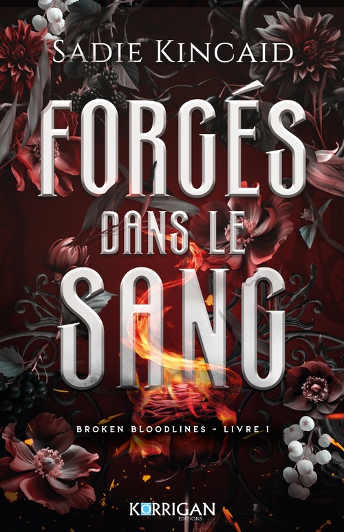 Couverture ebook de Broken Bloodlines T1, de Sadie Kincaid