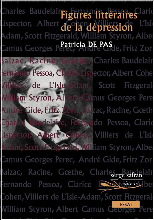 Couverture ebook de Figures littéraires de la dépression, de Patricia de Pas