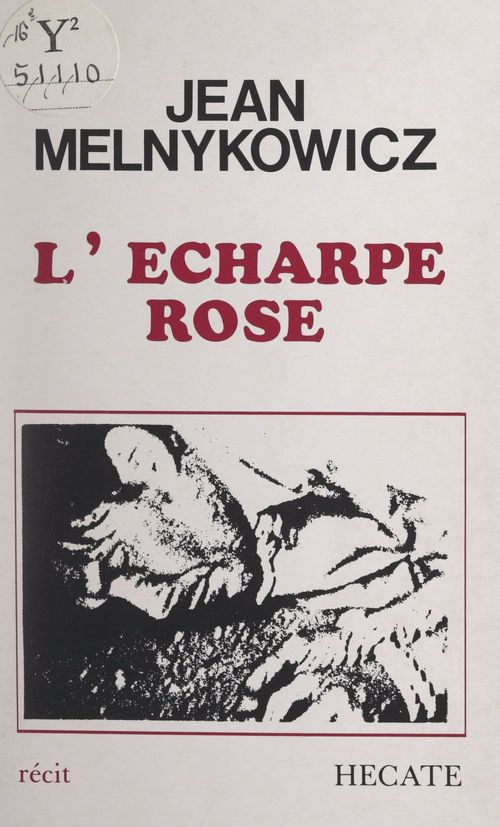ebook cover of L'écharpe rose, by Jean Melnykowicz
