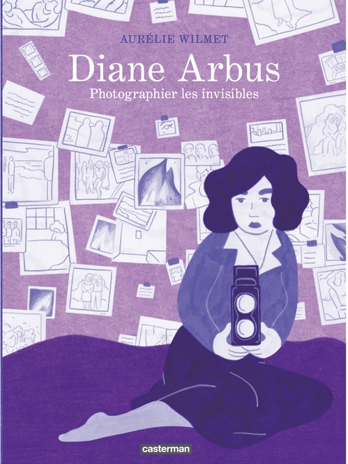 ebook cover of Diane Arbus. Photographier les invisibles, by Aurélie Wilmet
