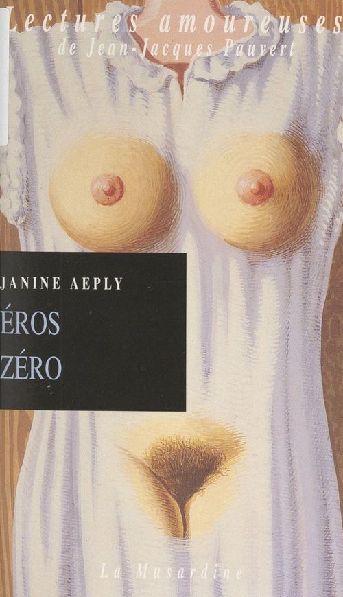 ebook cover of Éros zéro, by Janine Aeply