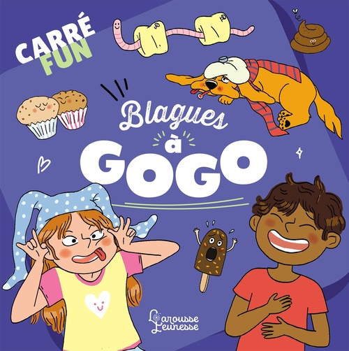 Couverture ebook de Carré fun - Blagues à gogo, de Aurore Meyer