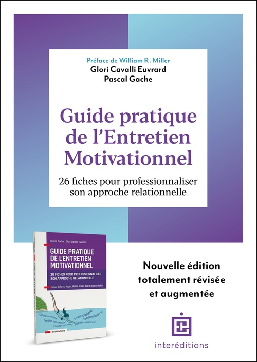Couverture ebook de Guide pratique de l'Entretien Motivationnel - 2e éd., de Glori Cavalli Euvrard, Pascal Gache