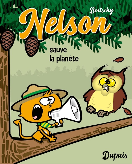 ebook cover of Nelson - Petit Format - Tome 2 - Sauve la planète, by Bertschy
