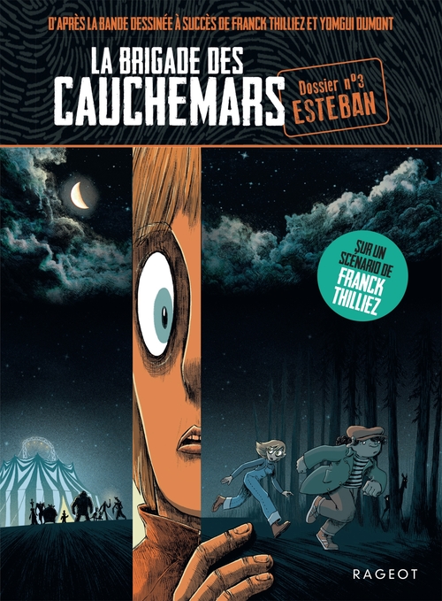 Couverture ebook de La brigade des cauchemars - Esteban, de Agnès Laroche