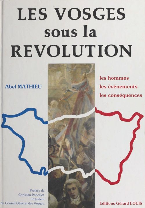 Couverture ebook de Les Vosges sous la Révolution, de Abel Mathieu