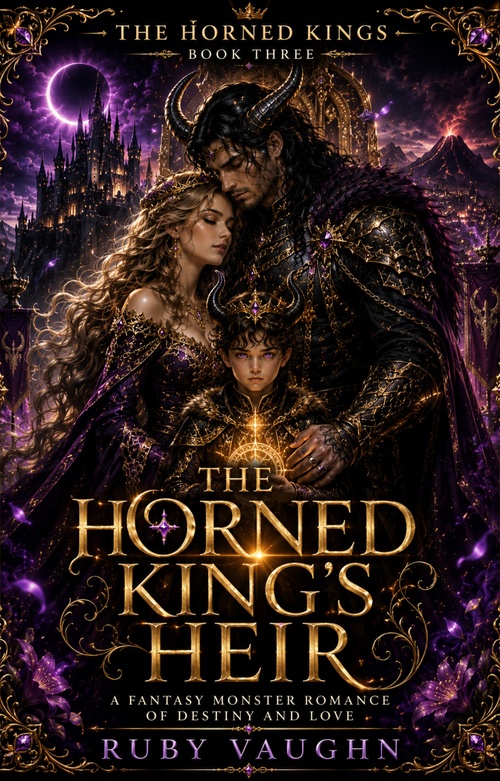 Couverture ebook de The Horned King's Heir, de Ruby Vaughn