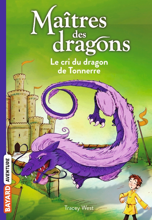 ebook cover of Maîtres des dragons, Tome 08, by Tracey West, Damien Jones