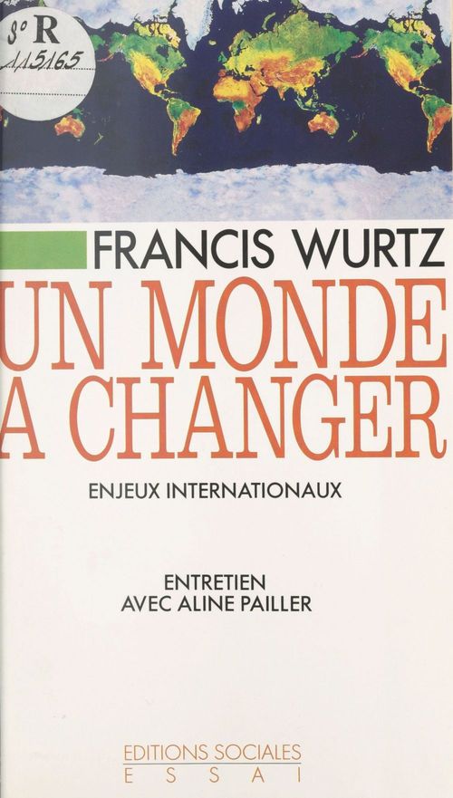 Couverture ebook de Un monde à changer : enjeux internationaux, de Collectif