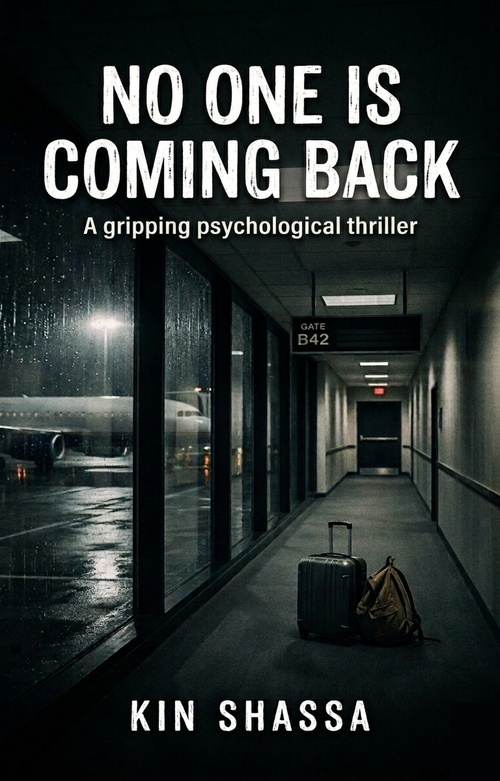 Couverture ebook de No one is coming back, de Kin Shassa