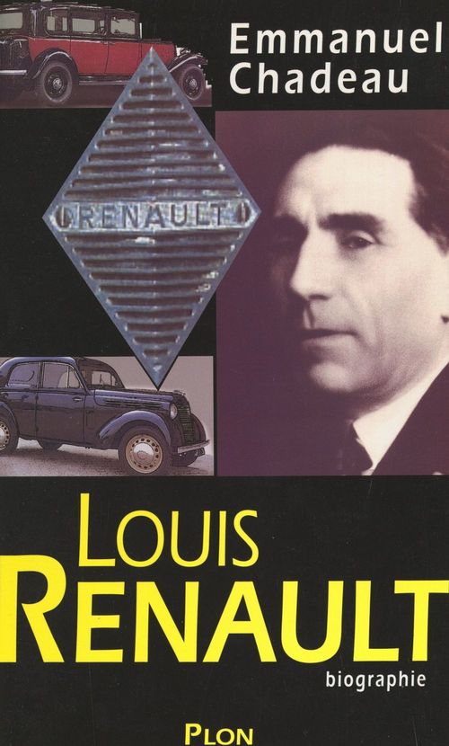 Couverture ebook de Louis Renault, de Emmanuel Chadeau