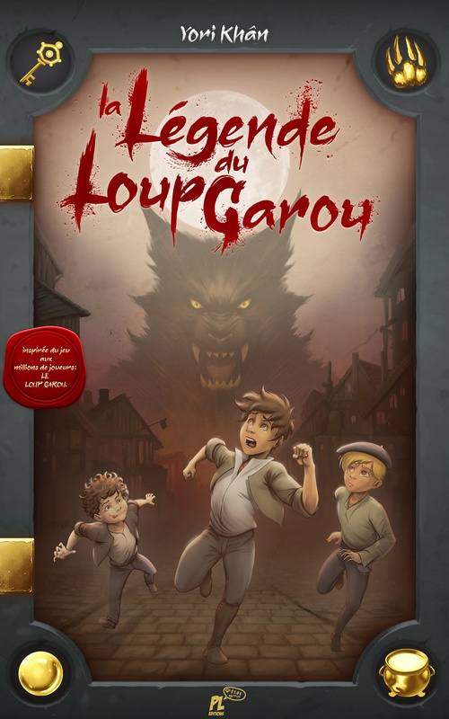 Couverture ebook de La légende du Loup Garou, de Yori Khan