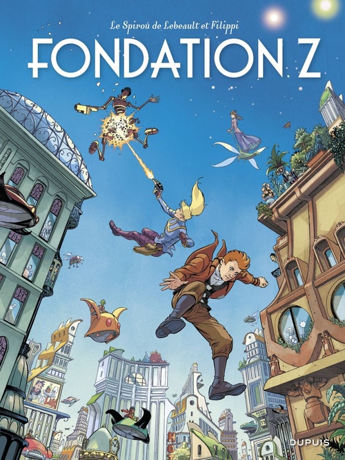 ebook cover of Le Spirou de Lebeault et Filippi - Fondation Z, by Denis-Pierre Filippi, Fabrice Lebeault