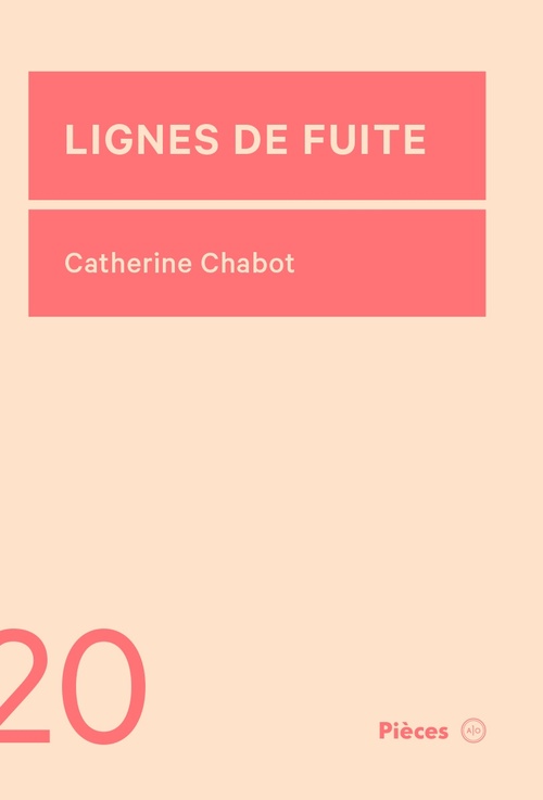 ebook cover of Lignes de fuite, by Catherine Chabot