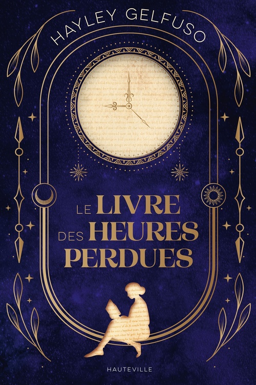 ebook cover of Le Livre des heures perdues, by Hayley Gelfuso