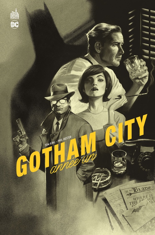 Couverture ebook de Gotham City : Année Un, de Tom King