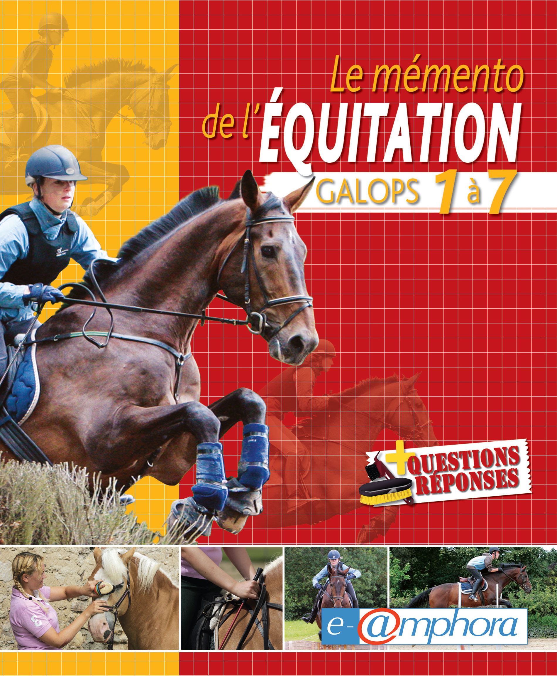 Couverture ebook de Le memento de l'équitation, de Catherine Ancelet