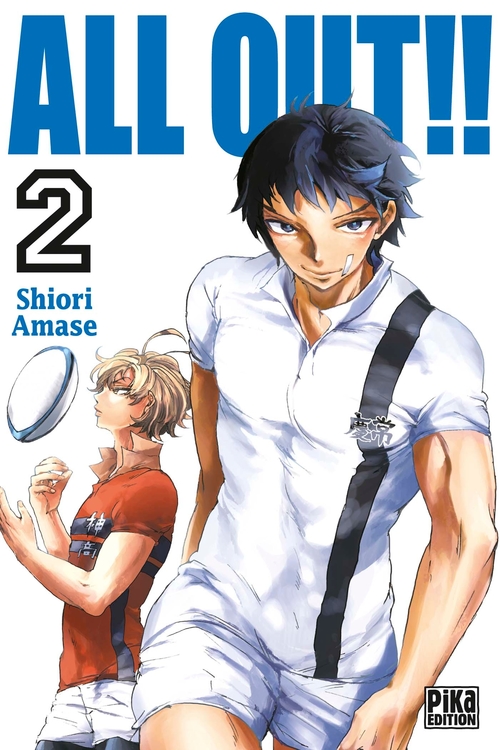Couverture ebook de All Out!! T02, de Shiori Amase