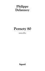 ebook cover of Pernety 80, by Philippe Delannoy