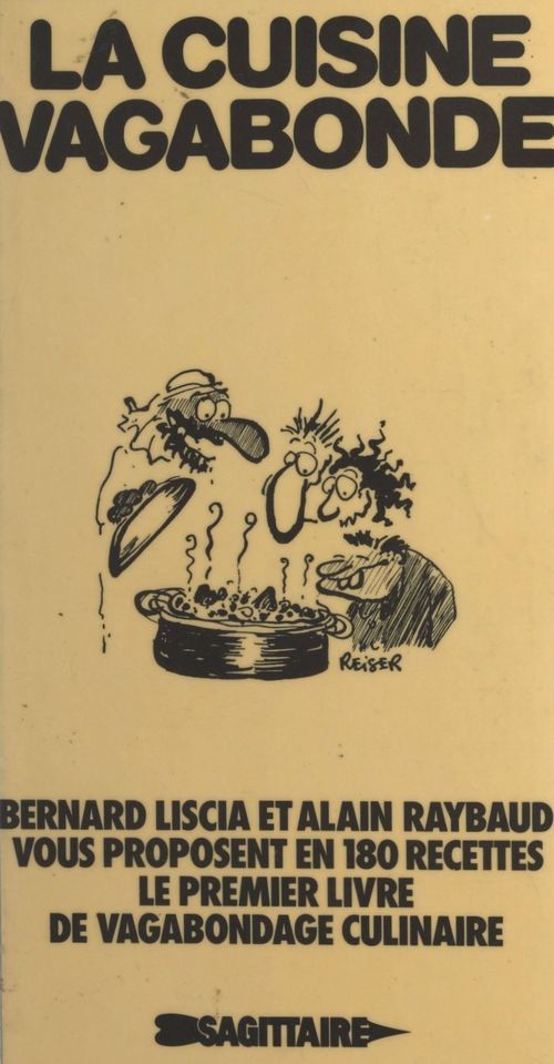 Couverture ebook de La cuisine vagabonde, de Alain Raybaud, Bernard Liscia