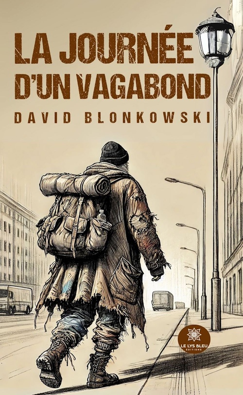 ebook cover of La journée d'un vagabond, by David Blonkowski
