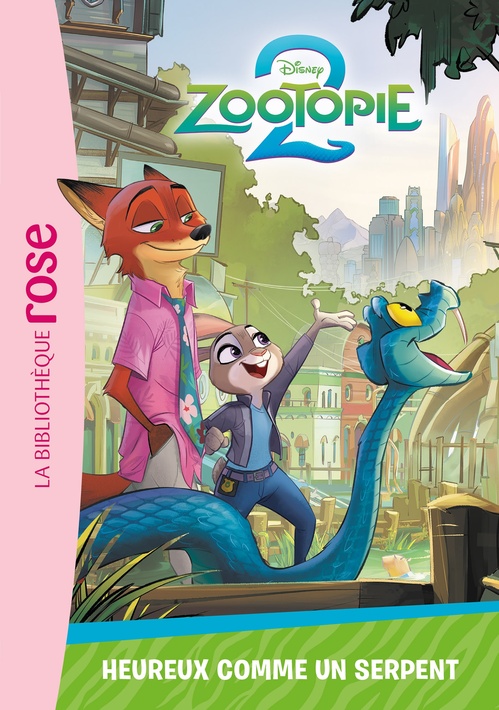 ebook cover of Zootopie 2, Tome 01 - Heureux comme un serpent, by Disney