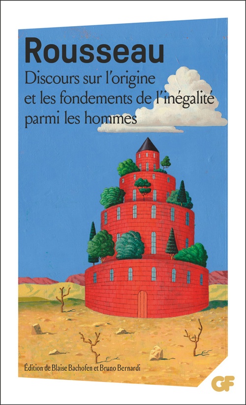 ebook cover of Discours sur l'origine et les fondements de l'inégalité parmi les hommes, by Jean-Jacques Rousseau