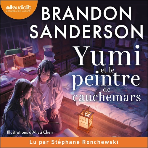 Couverture audiobook de Yumi et le peintre de cauchemars, de Brandon Sanderson