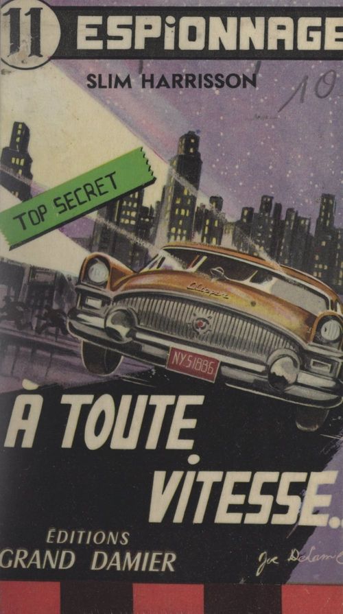 ebook cover of À toute vitesse (full speed), by Slim Harrisson