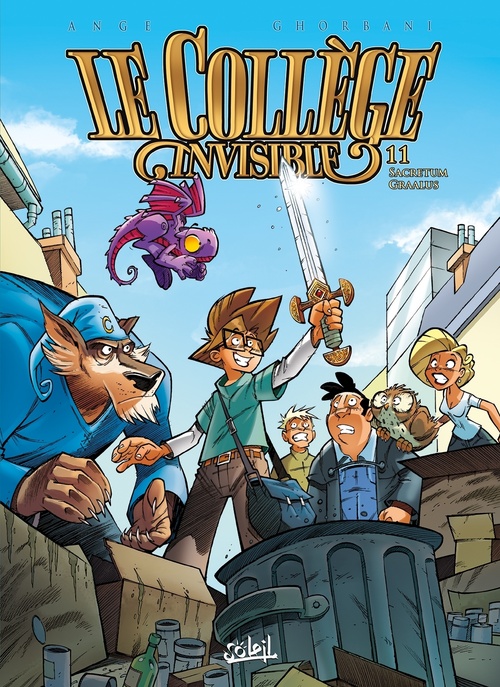 Couverture ebook de Le Collège invisible T11 - Sacretum Graalus, de Ange