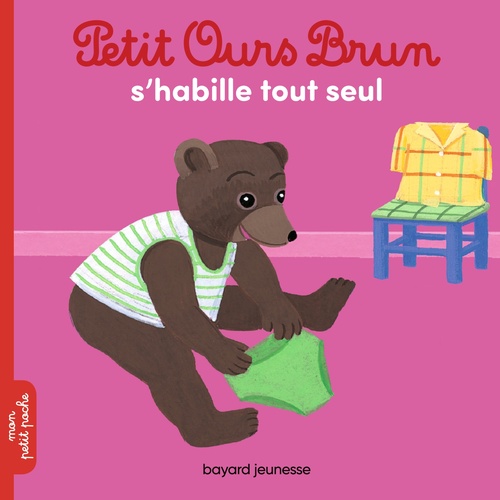 Couverture ebook de Petit Ours Brun s'habille tout seul, de Danièle Bour