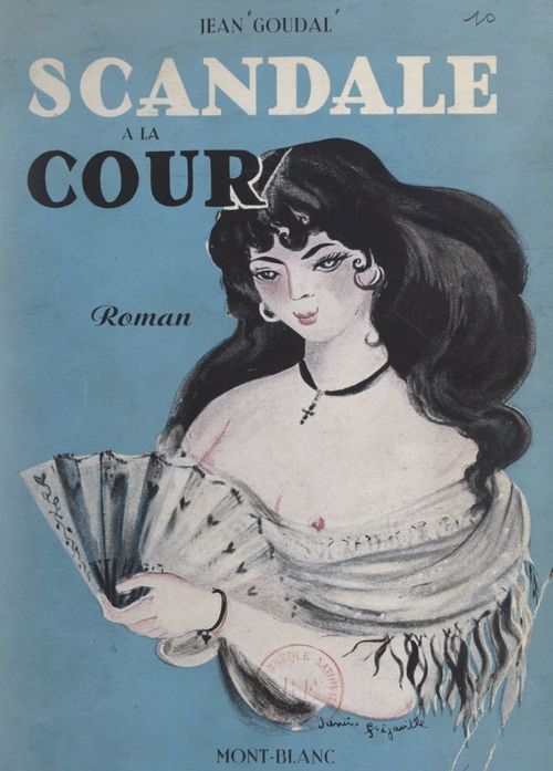Couverture ebook de Scandale à la Cour, de Jean Goudal