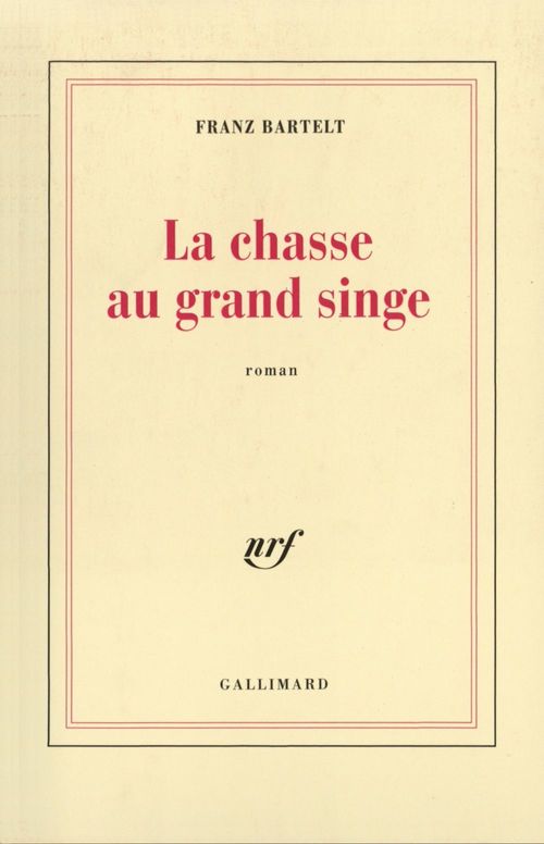 ebook cover of La Chasse au grand singe, by Franz Bartelt