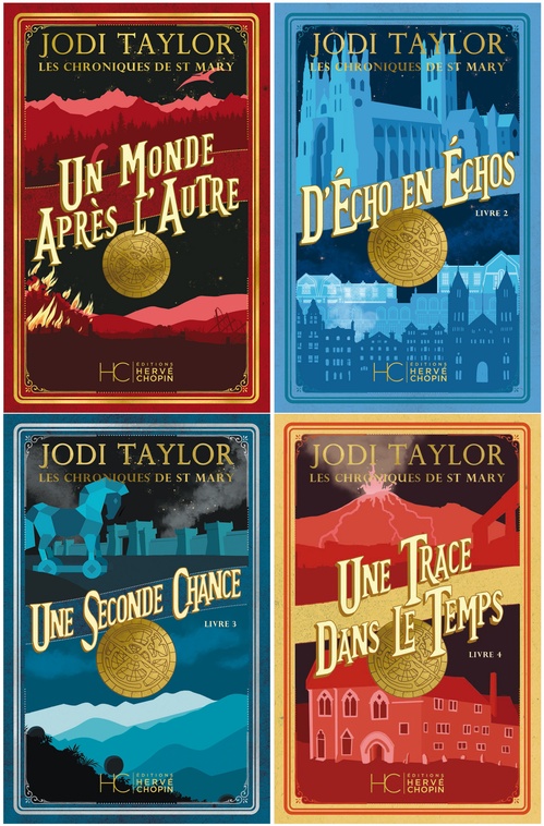 ebook cover of Pack Les Chroniques de St Mary - Tomes 1 à 4, by Jodi Taylor