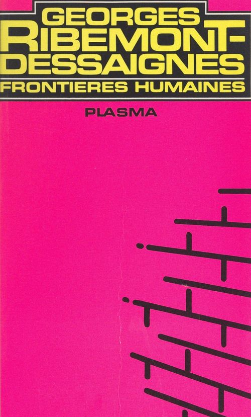 ebook cover of Frontières humaines, by Georges Ribemont-Dessaignes