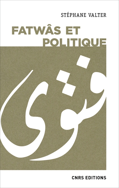 Couverture ebook de Fatwâs et politique, de Stéphane Valter
