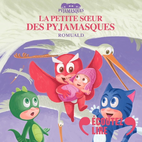 Couverture audiobook de La petite soeur des Pyjamasques, de Romuald