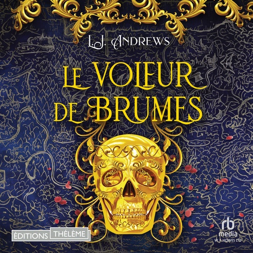 audiobook cover of Le royaume éternel T3: La voleuse de brumes, by L.J. Andrews