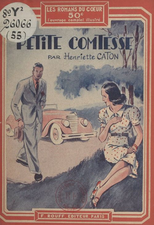 Couverture ebook de Petite comtesse, de Henriette Caton