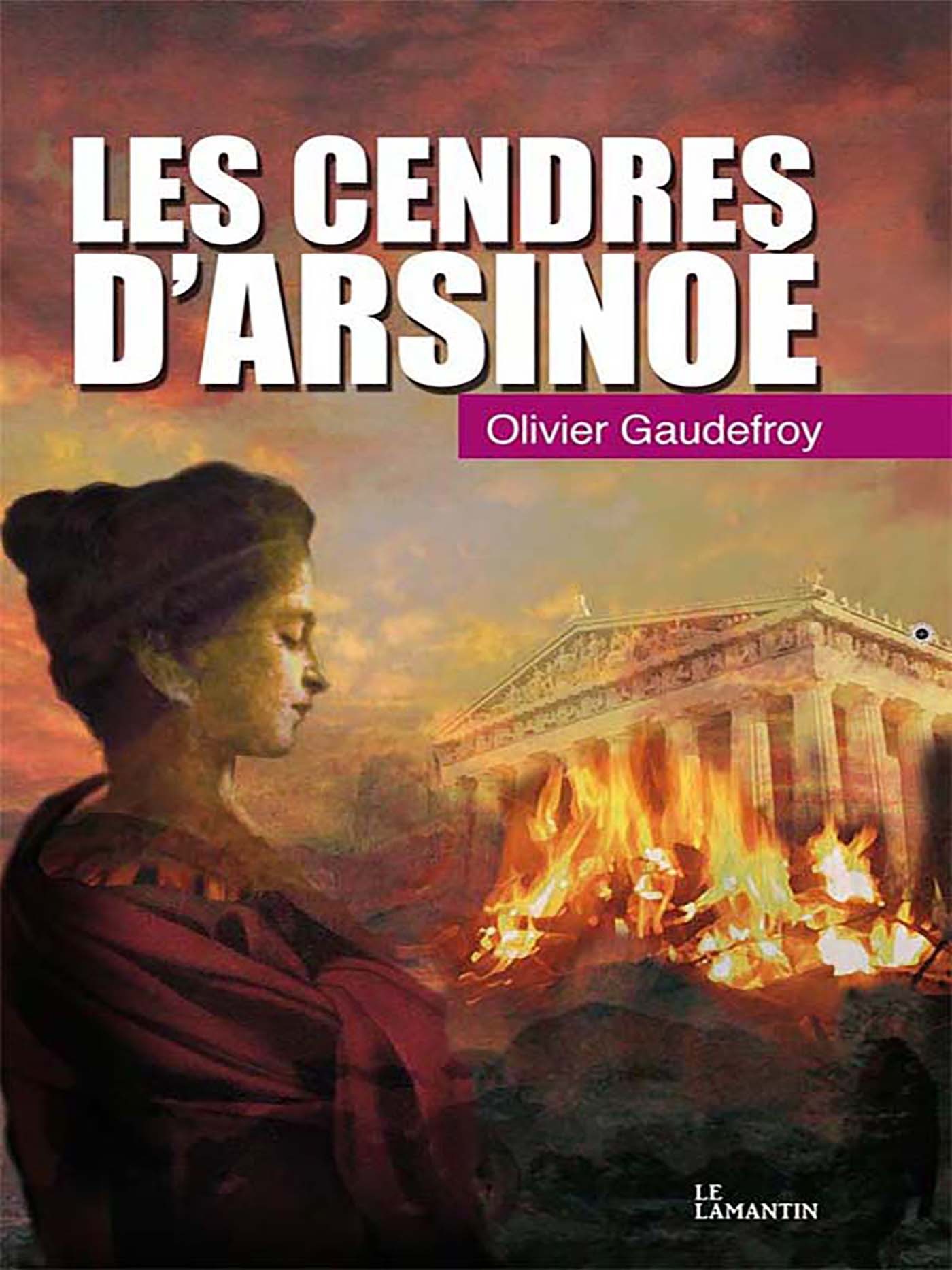 ebook cover of Les cendres d'Arsinoé, by Olivier Gaudefroy