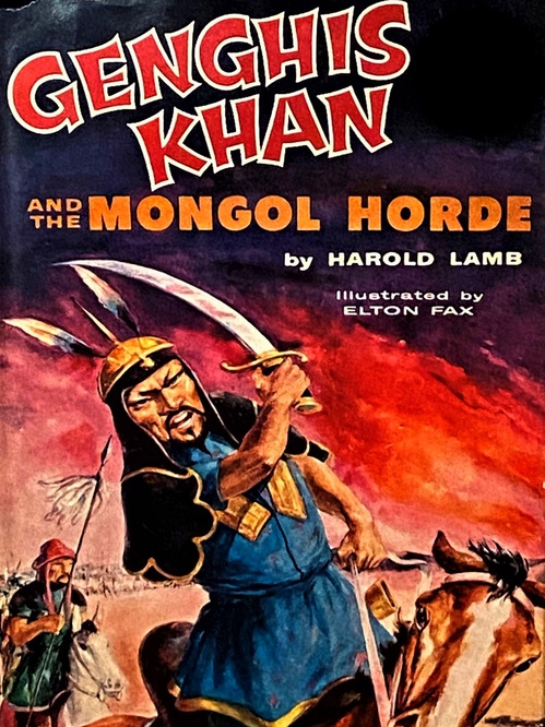 Couverture ebook de Genghis Khan and the Mongol Horde, de Harold Lamb