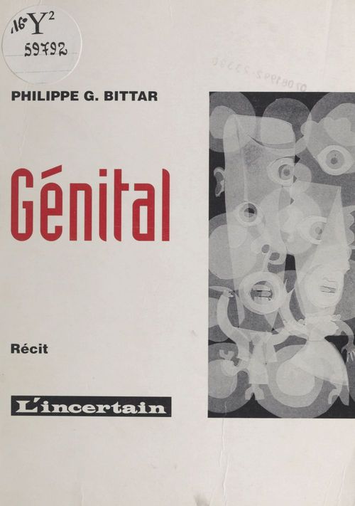 ebook cover of Génital, by Philippe G. Bittar