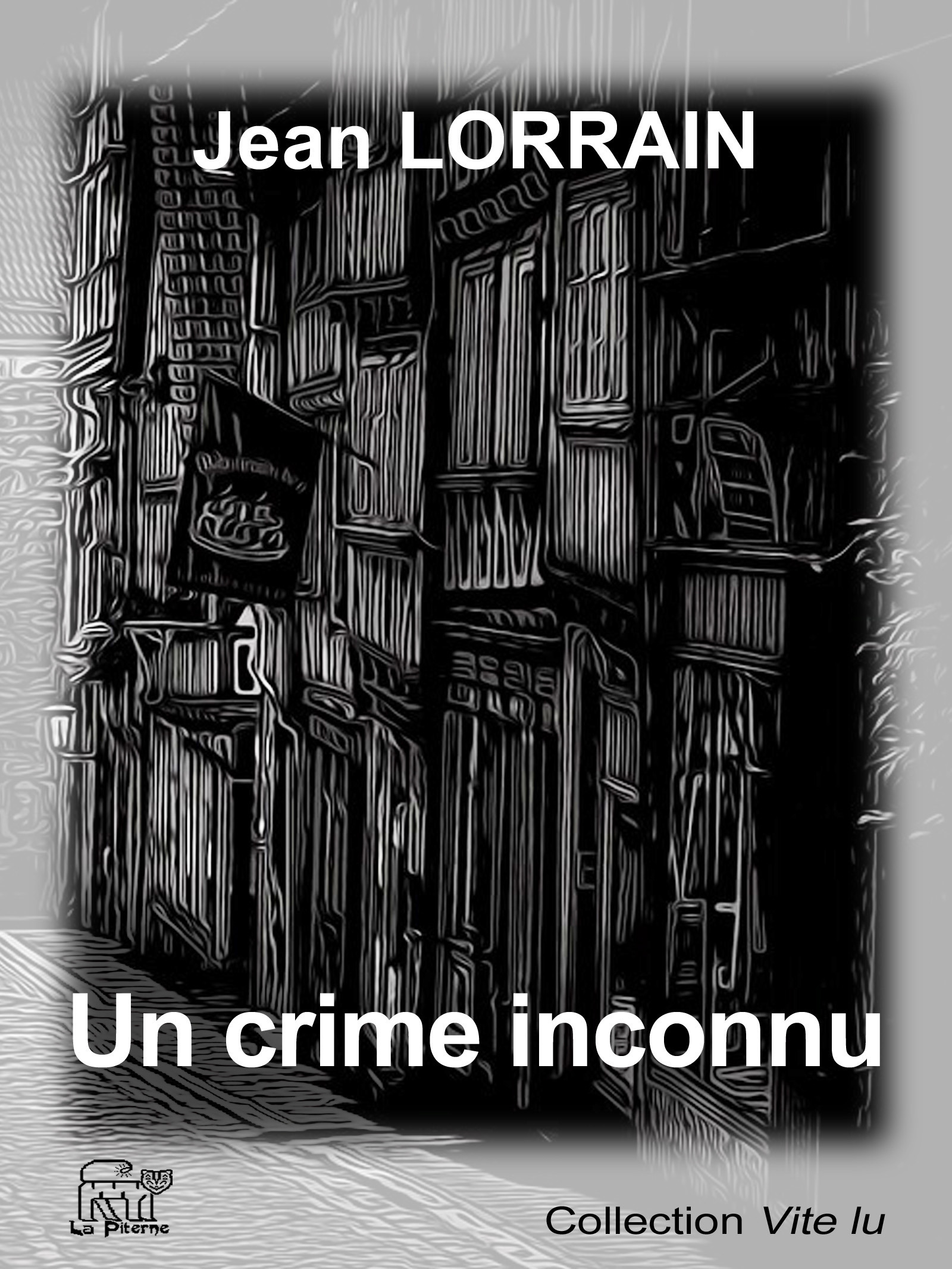 Couverture ebook de Un crime inconnu, de Jean Lorrain