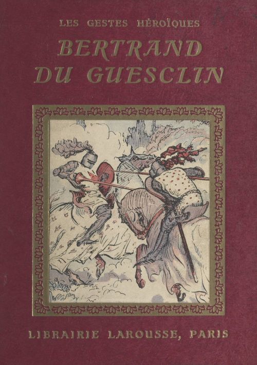 Couverture ebook de Bertrand du Guesclin, de Robert Bossuat