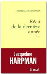 ebook cover of Récit de la dernière année, by Jacqueline Harpman