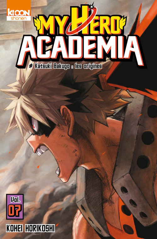 ebook cover of My Hero Academia T07, by Kohei Horikoshi