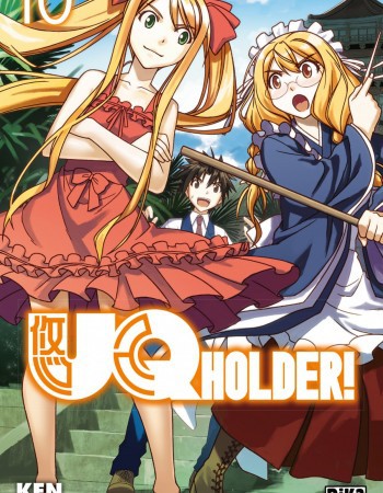 ebook cover of UQ Holder! T10, by Ken Akamatsu