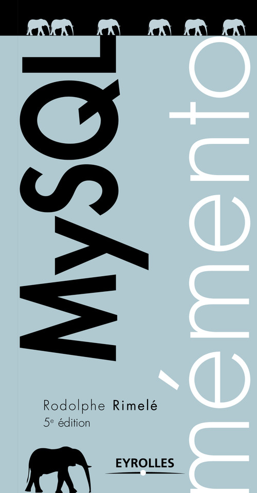 ebook cover of Mémento MySQL, by Rodolphe Rimelé